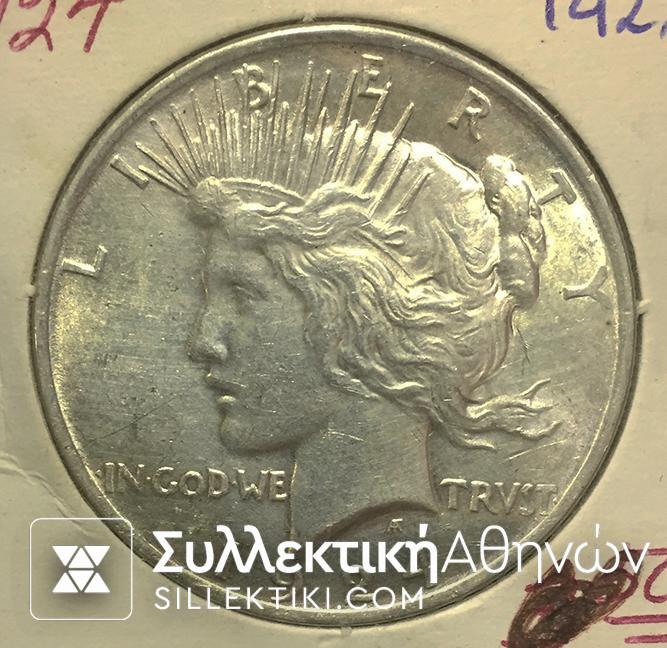 USA 1 Dollar 1924 AU